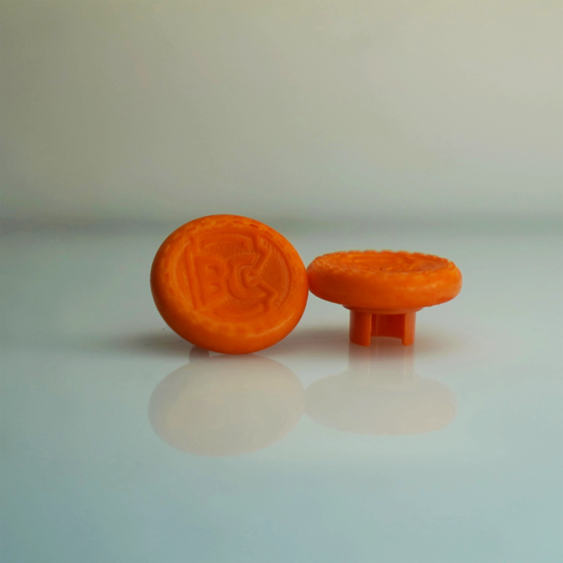 top incurvé pour manette ps5 ps4 xbox orange