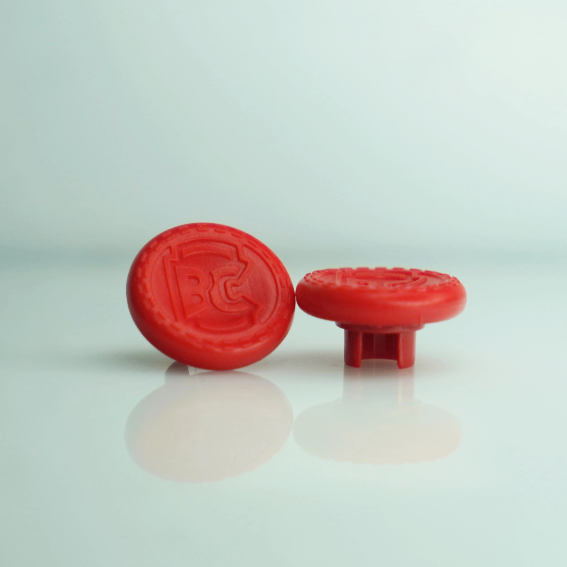 top incurvé pour manette ps5 ps4 xbox rouge
