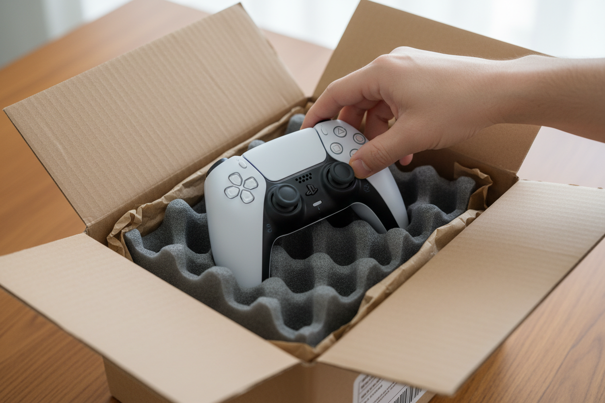 Reprise manette occasion PS5 burn controllers