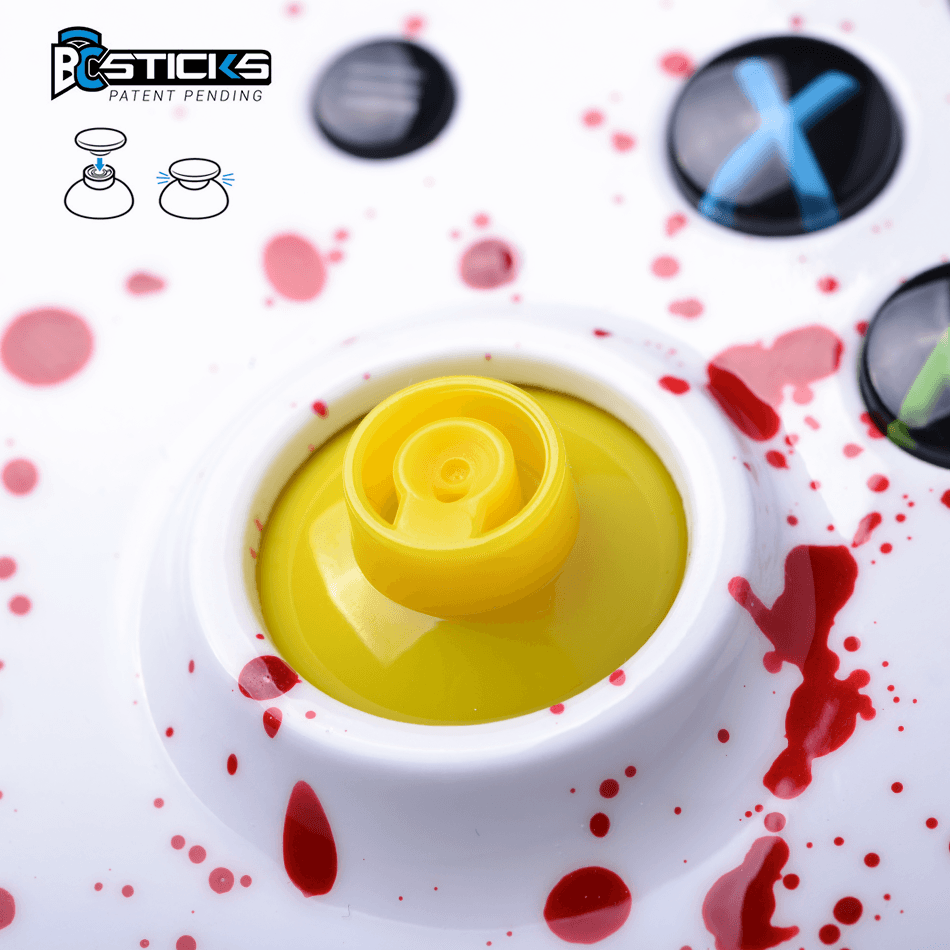 base jaune Xbox PS4 custom burn controllers