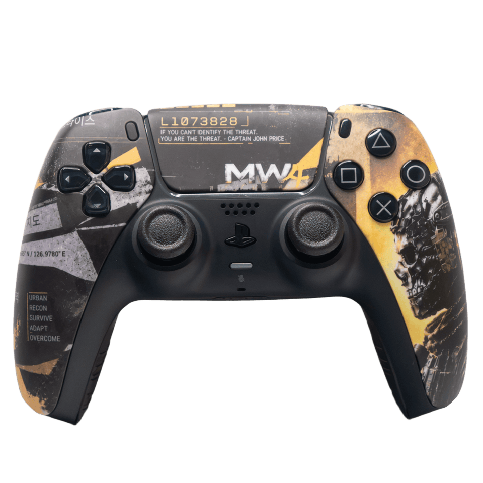 Manette PS5 Personnalisée - Style MW4 Skull