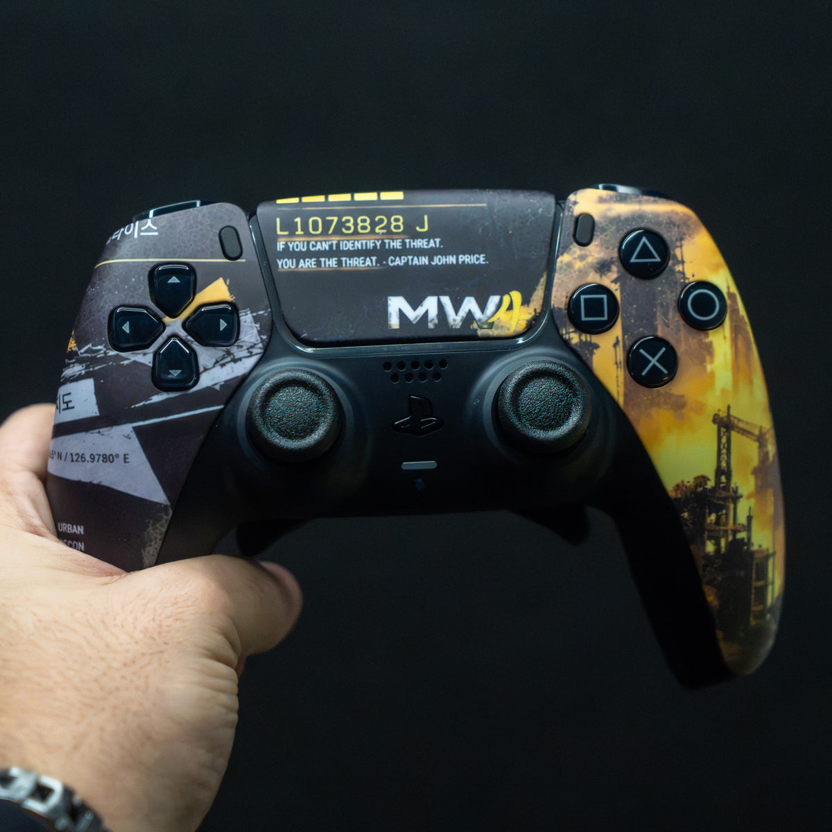 Manette PS5 à Palettes - Pro FPS MW4 Walkyrie