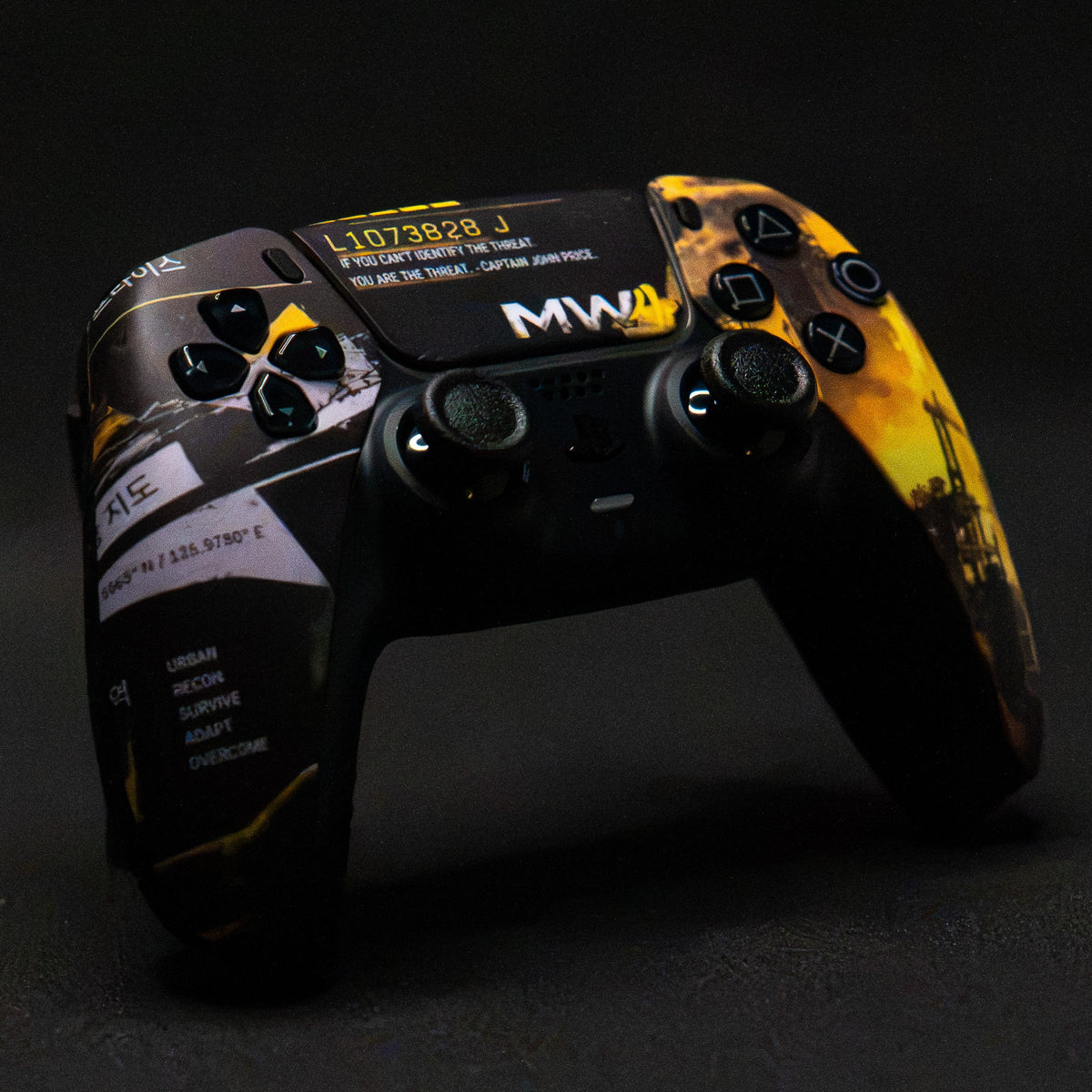 Manette PS5 Personnalisée - Style MW4 Design