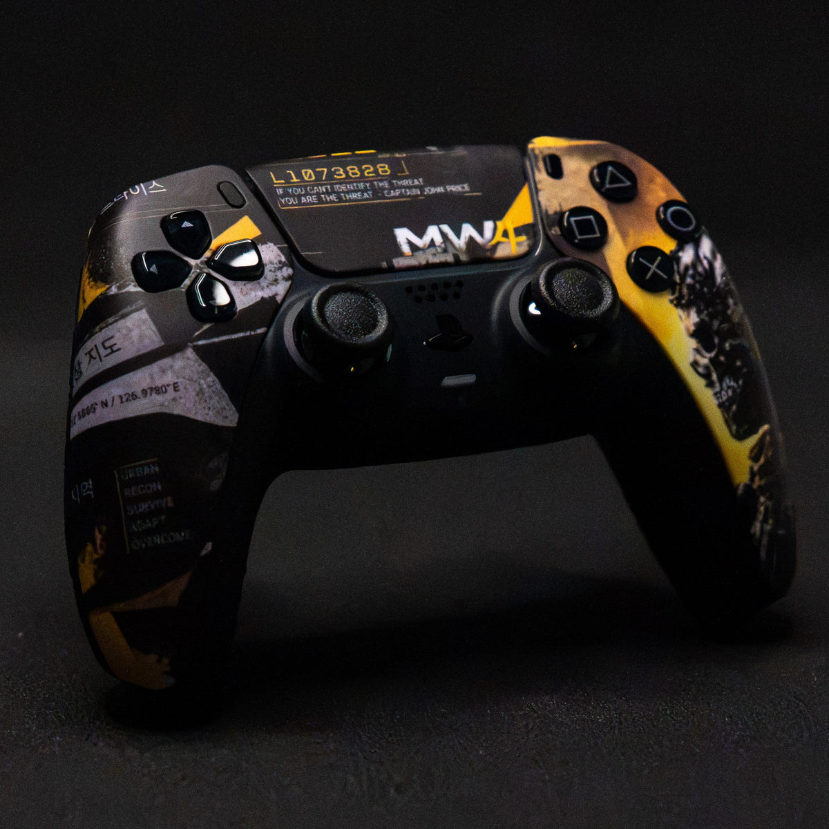 Manette PS5 Personnalisée - Style MW4 Skull