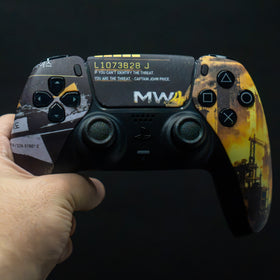 Manette PS5 Personnalisée - Style MW4 Design