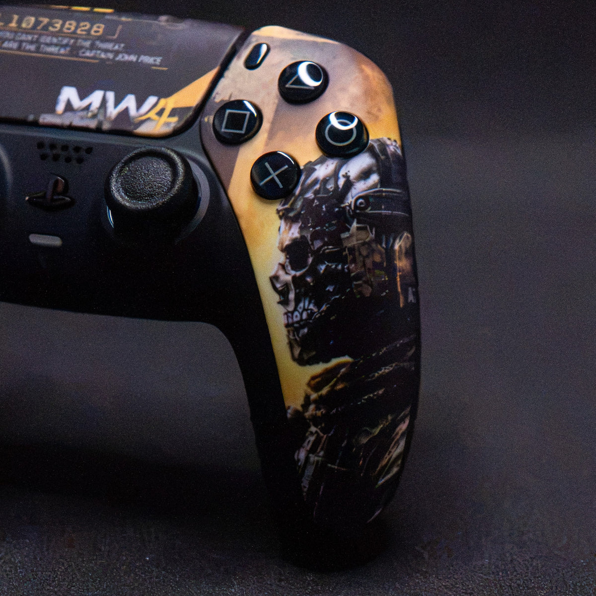 Manette PS5 Personnalisée - Style MW4 Skull