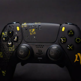 Manette PS5 à Palettes - EVO MW4 Black & Yellow