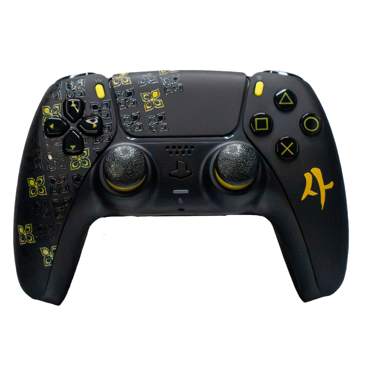 Manette PS5 Personnalisée - Style MW4 Black & Yellow