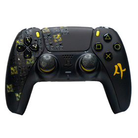 Manette PS5 Personnalisée - Style MW4 Black & Yellow