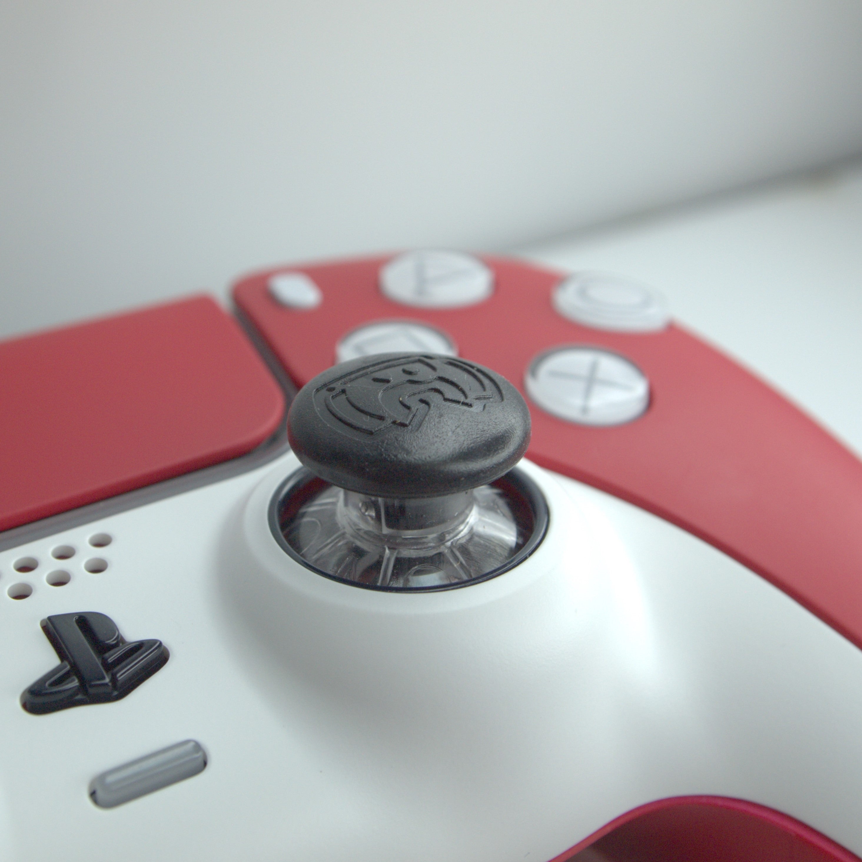 Top domed S noir pour manette de ps4 PS5 xbox personnalisée BURN