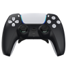 Manette PS5 à Palettes Black & White Fortnite Call of Duty Burn Controllers