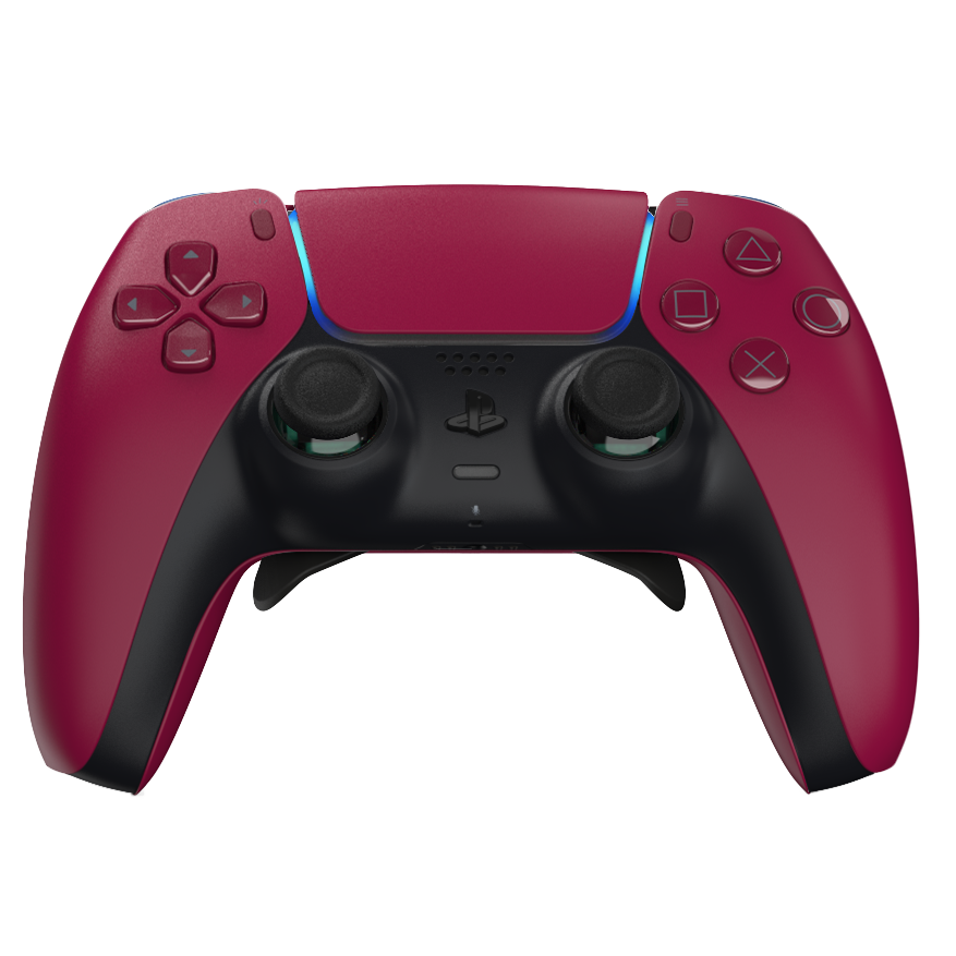 Manette PS5 à Palettes Cosmic Red Fortnite Call of Duty Burn Controllers