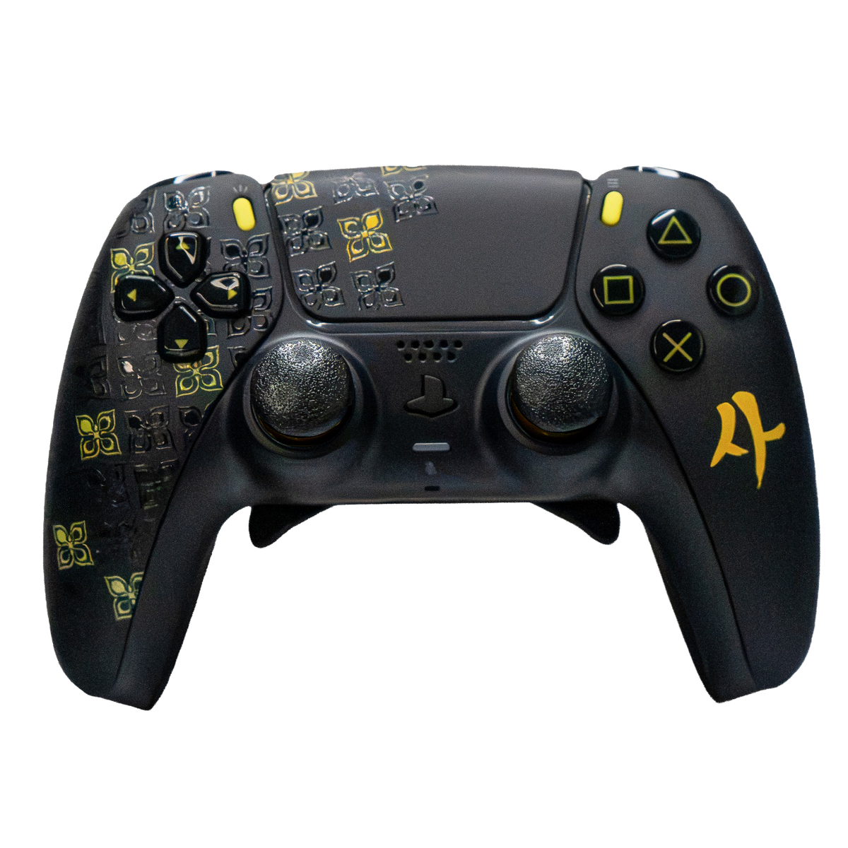 Manette PS5 à Palettes - Pro FPS MW4 Black & Yellow