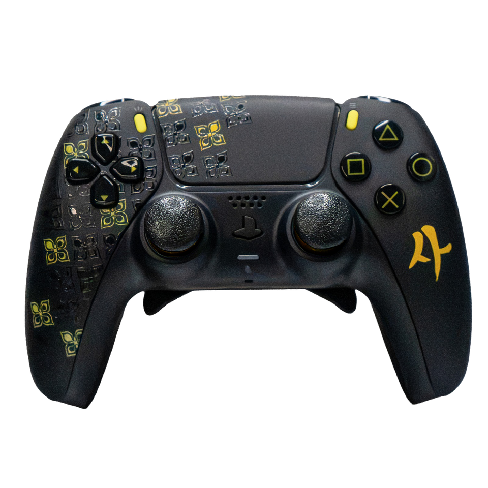 Manette PS5 à Palettes - EVO MW4 Black & Yellow