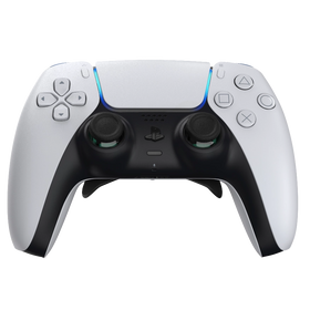 Manette PS5 à palettes orginal white - vue de face