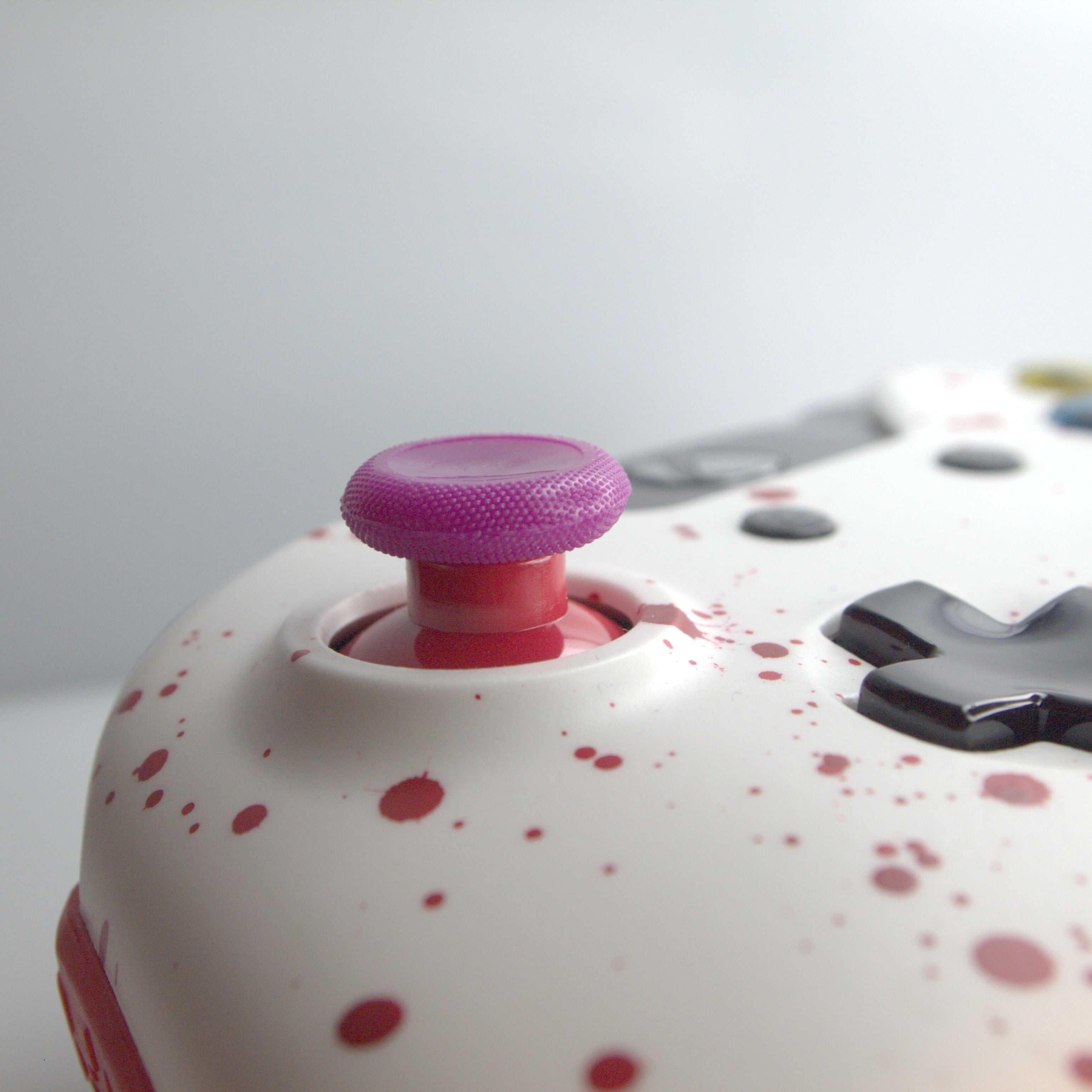 top joystick xbox pourpre burn controllers