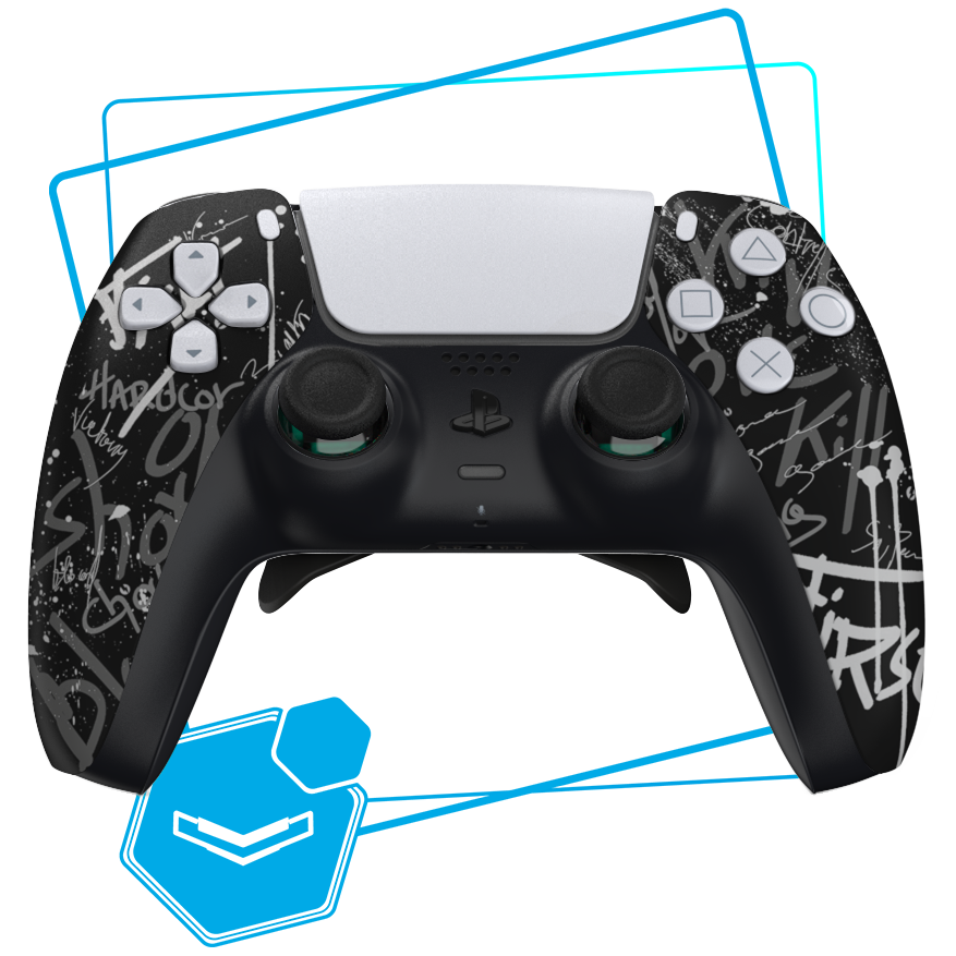 Manette PS5 Blanche Basique Express - 5133