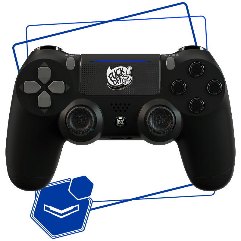 Manette PS4 - Basique Personnalisée - Express - 6707