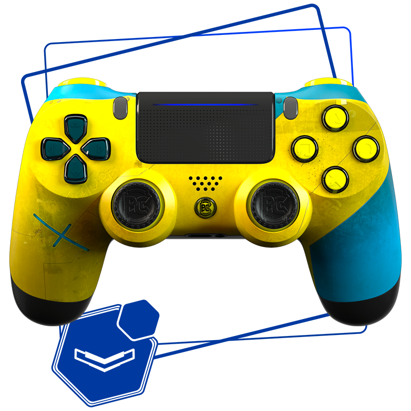 PS4 Personnalisée Basique Express Punk