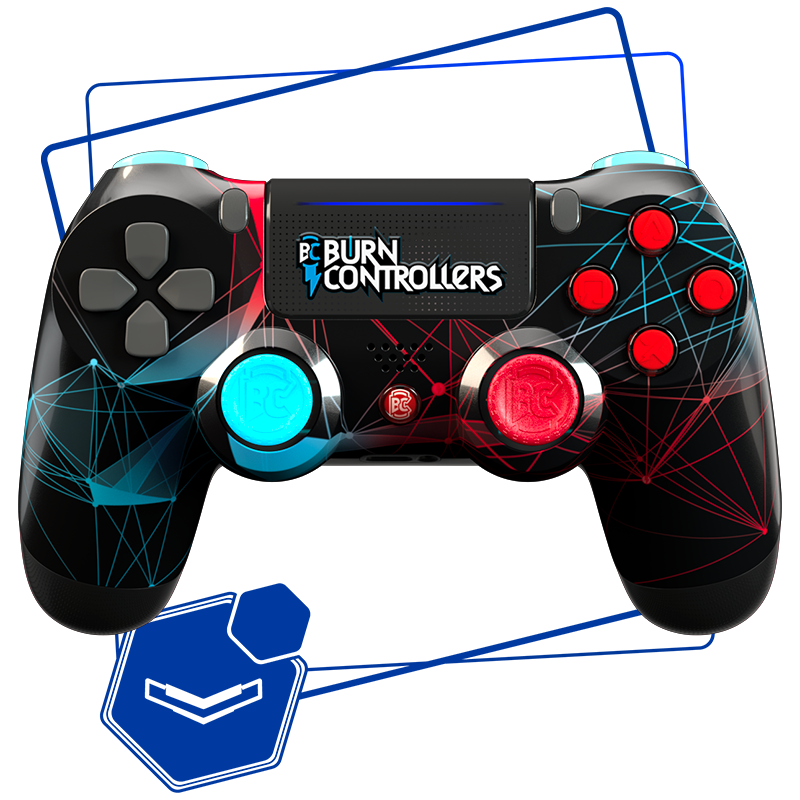 Manette ps4 palette custom burn controllers