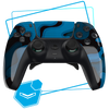 Manette PS5 Personnalisée Noire Basique - Express - Camo Blue