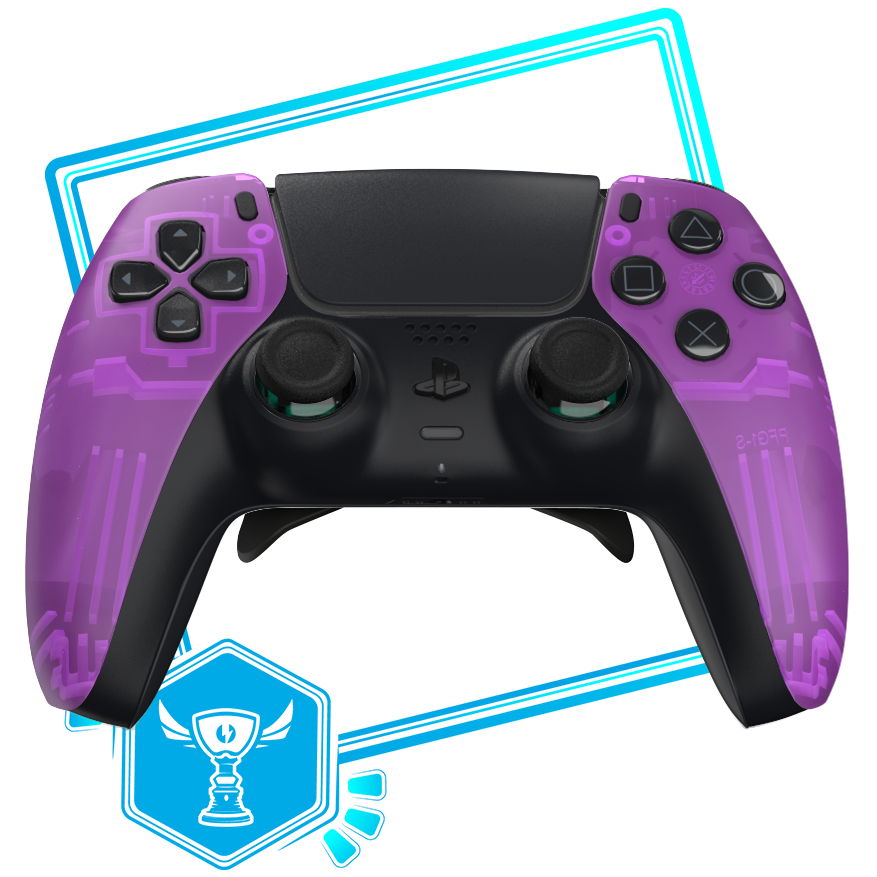 Manette PS5 ProGamer Crystal Purple