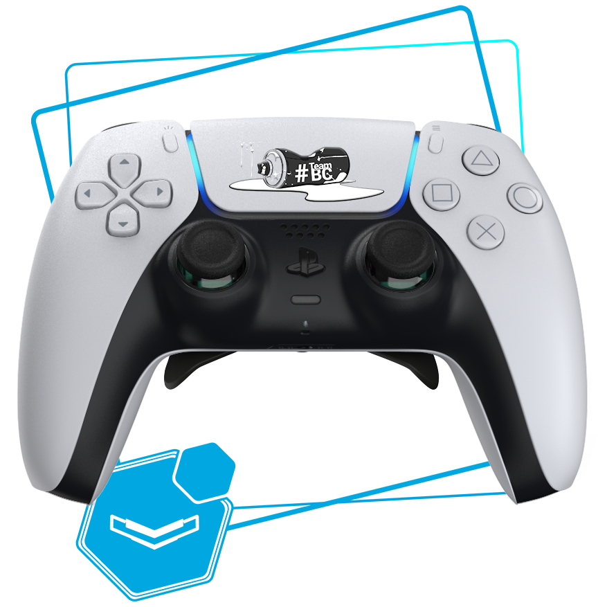 Mando PS5 - Basique Express - Blanco