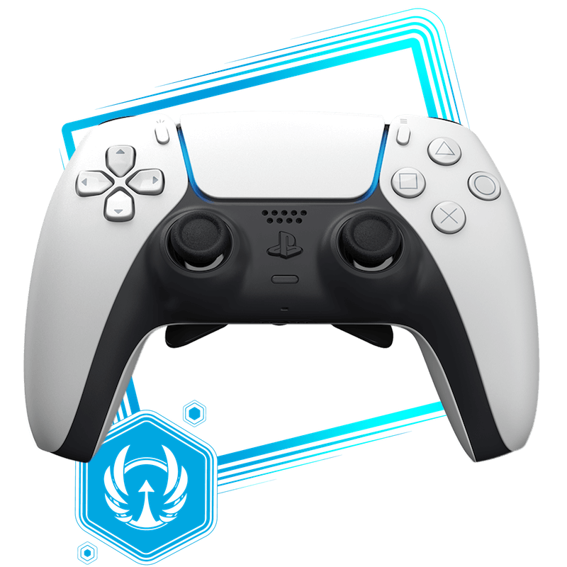 manette PS5 burn controllers blanche palette remapping