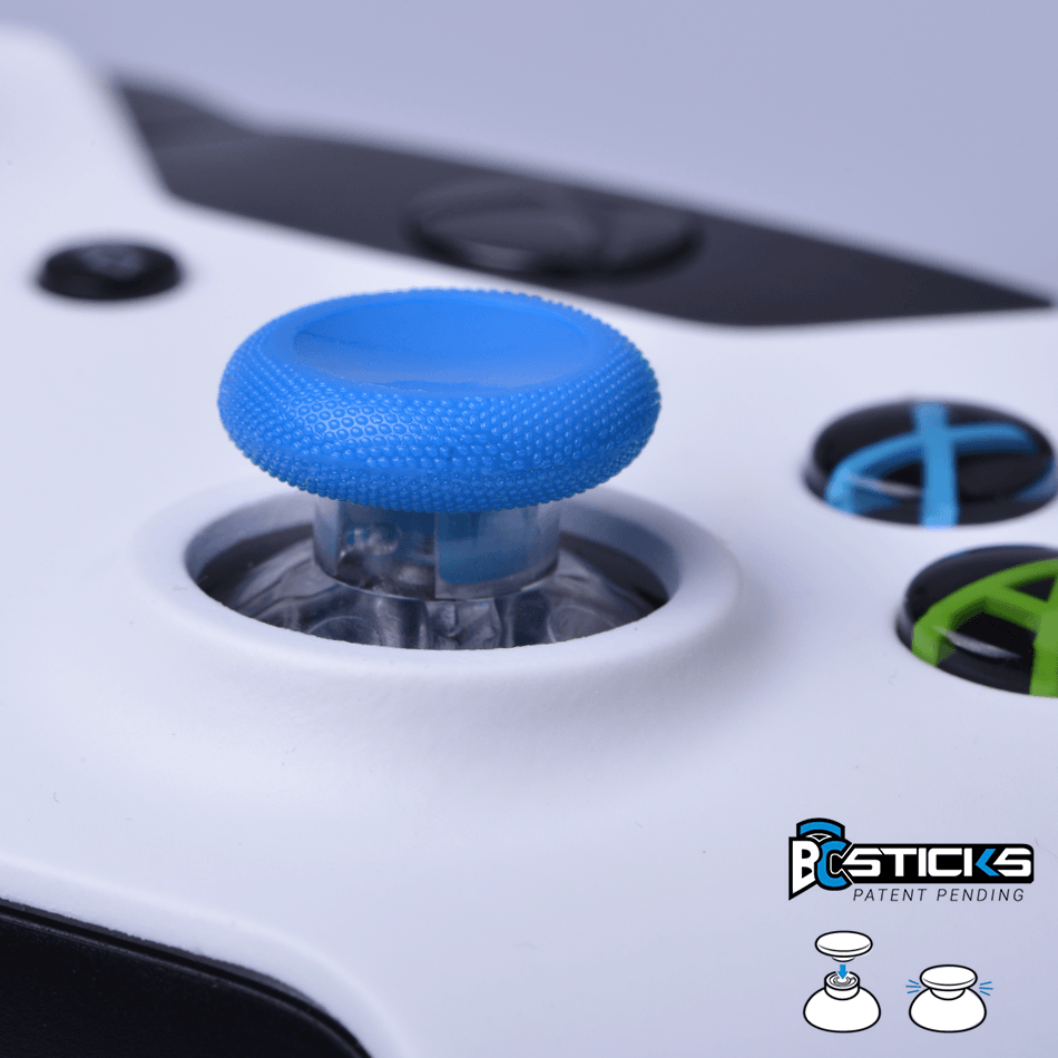 top joystick xbox bleu burn controllers